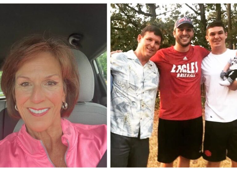 Nick Mullens Pictured With His Father, Mark Mullens And Brother, And On Left, His Mother, Suzanne Mullens