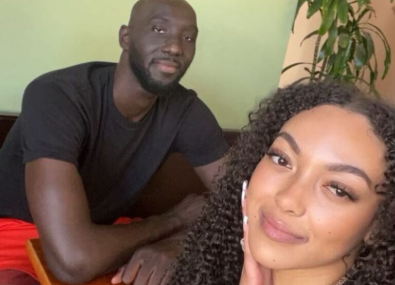 Tacko Fall Pictured With Girlfriend K Mataya Fall As He Shares An Appreciation Post For His Partner In 2023