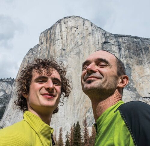 Adam Ondra And His Dad Miroslav