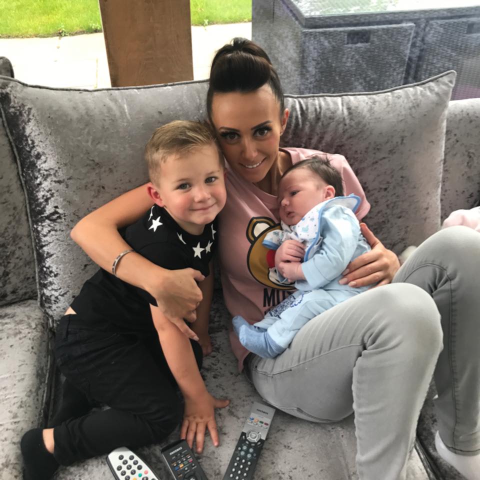 Aiden McGeady's Wife, Claire, And Their Two Sons
