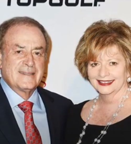 Al Michaels And His Wife, Linda Anne Stamaton