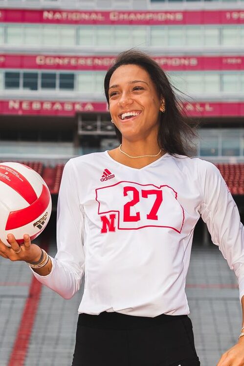 American Collegiate Volleyball Player Harper Murray