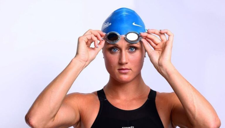 American Former Swimmer Riley Gaines