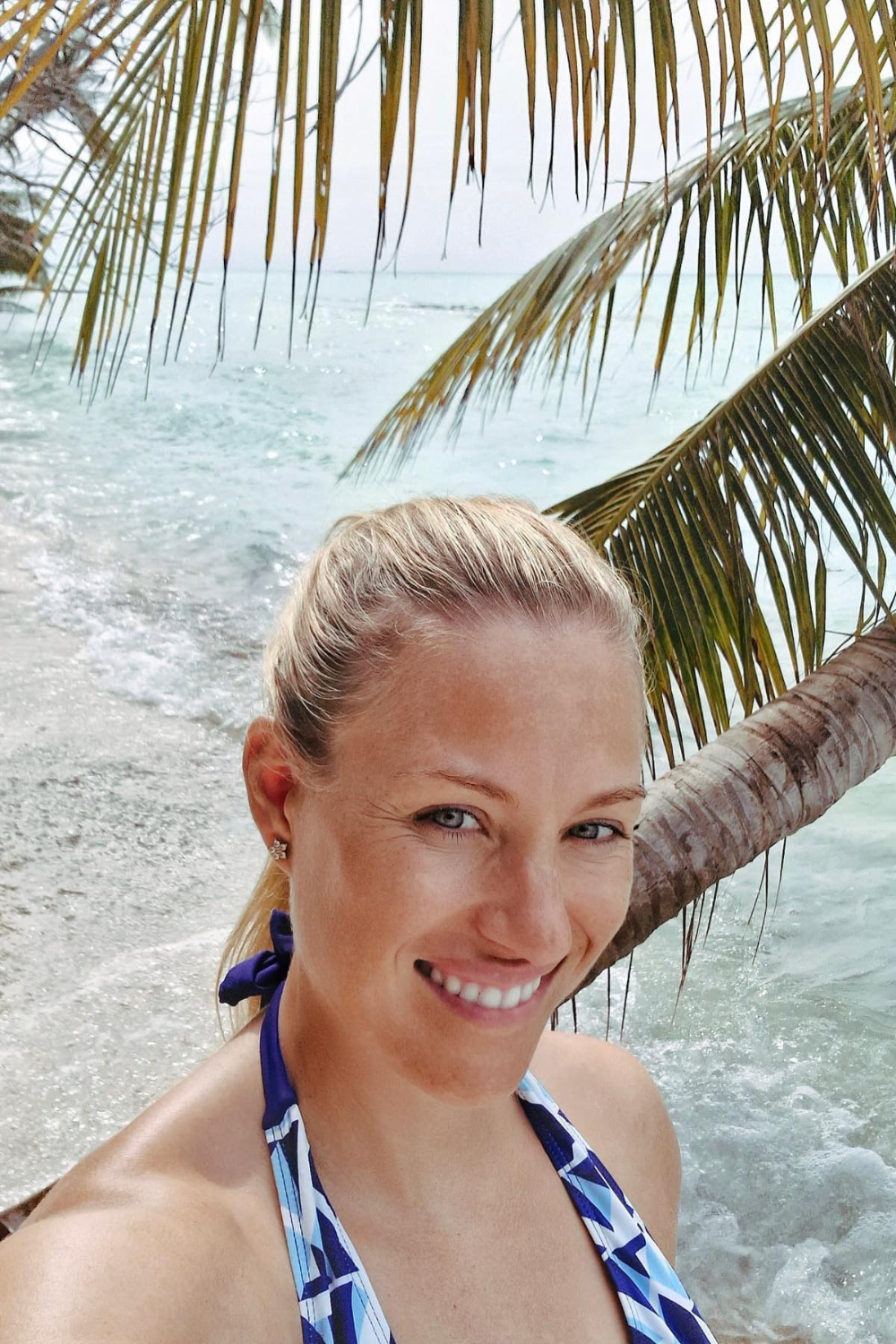 Angelique Kerber On A Vacation