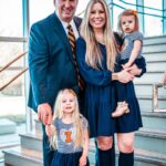 Bret Bielema With His Wife, Jennifer, And Kids