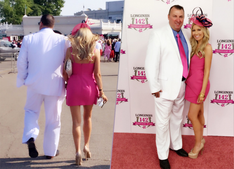 Bret Bielema and his wife
