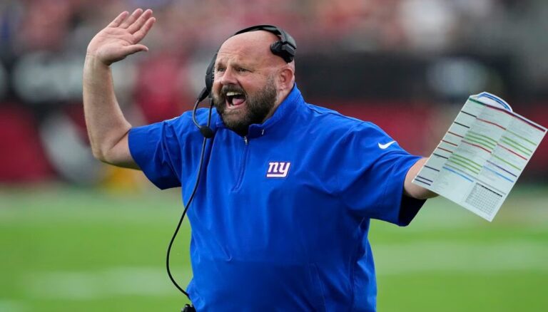 New York Giants Head Coach Brian Daboll