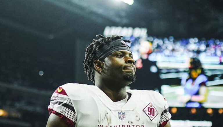 NFL Washington Commanders' Running Back Brian Robinson Jr.
