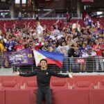 Camryn Bynum With His 200 Friends And Family In Levi’s Stadium