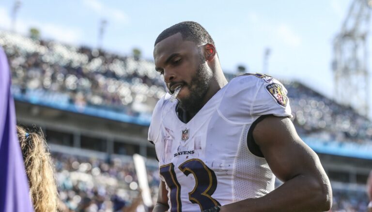 American Football Wide Receiver Devin Duvernay