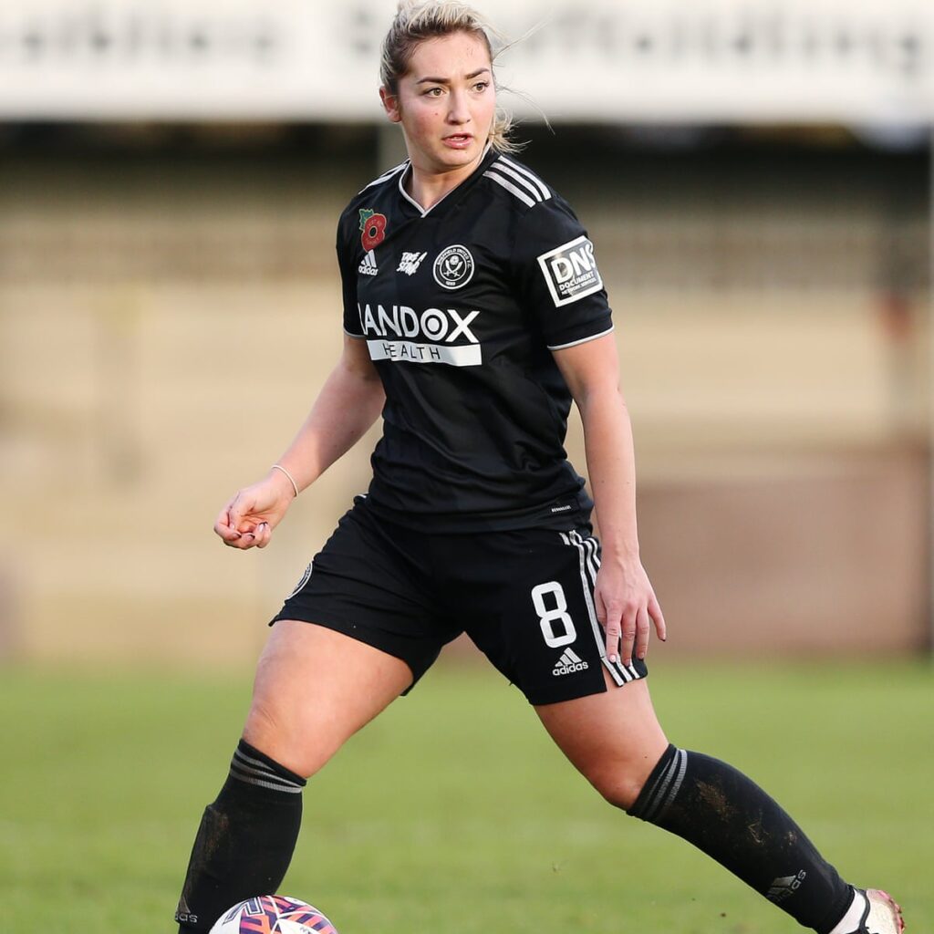 English Professional Soccer Player Maddy Cusack