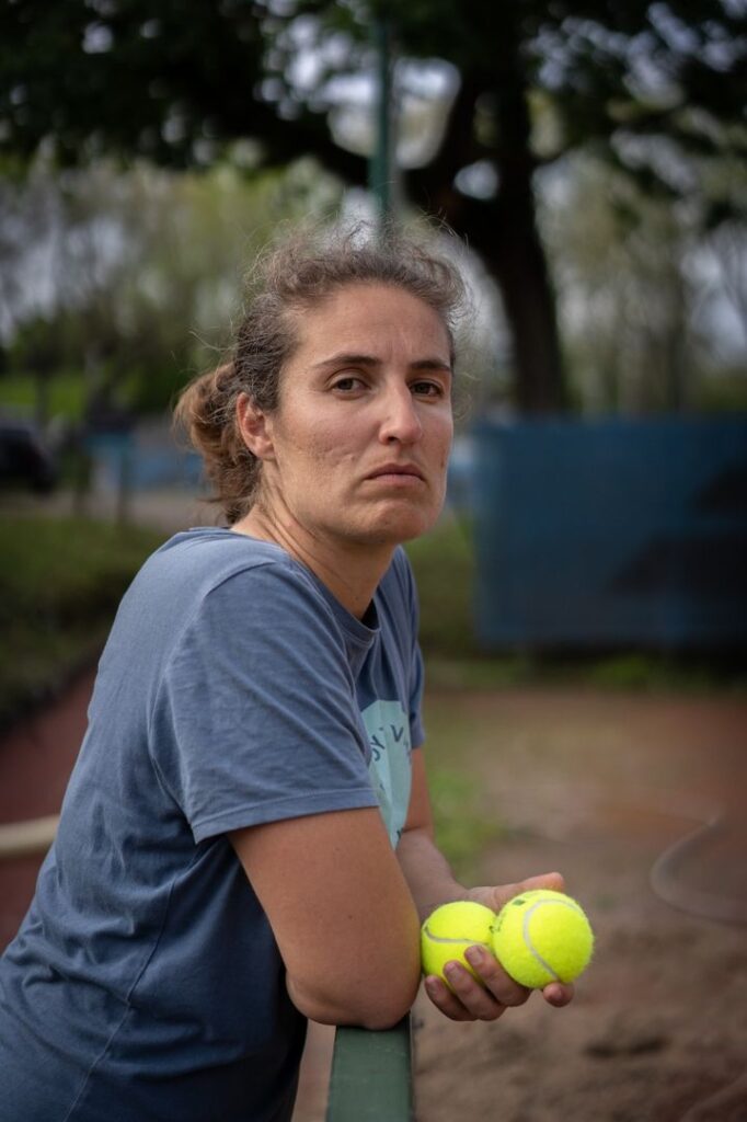 French Former Tennis-Athlete And Survivor Angelique Cauchy