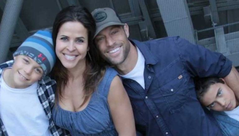 Gabe Kapler With His Ex-Wife Lisa Jansen And Their Childrens