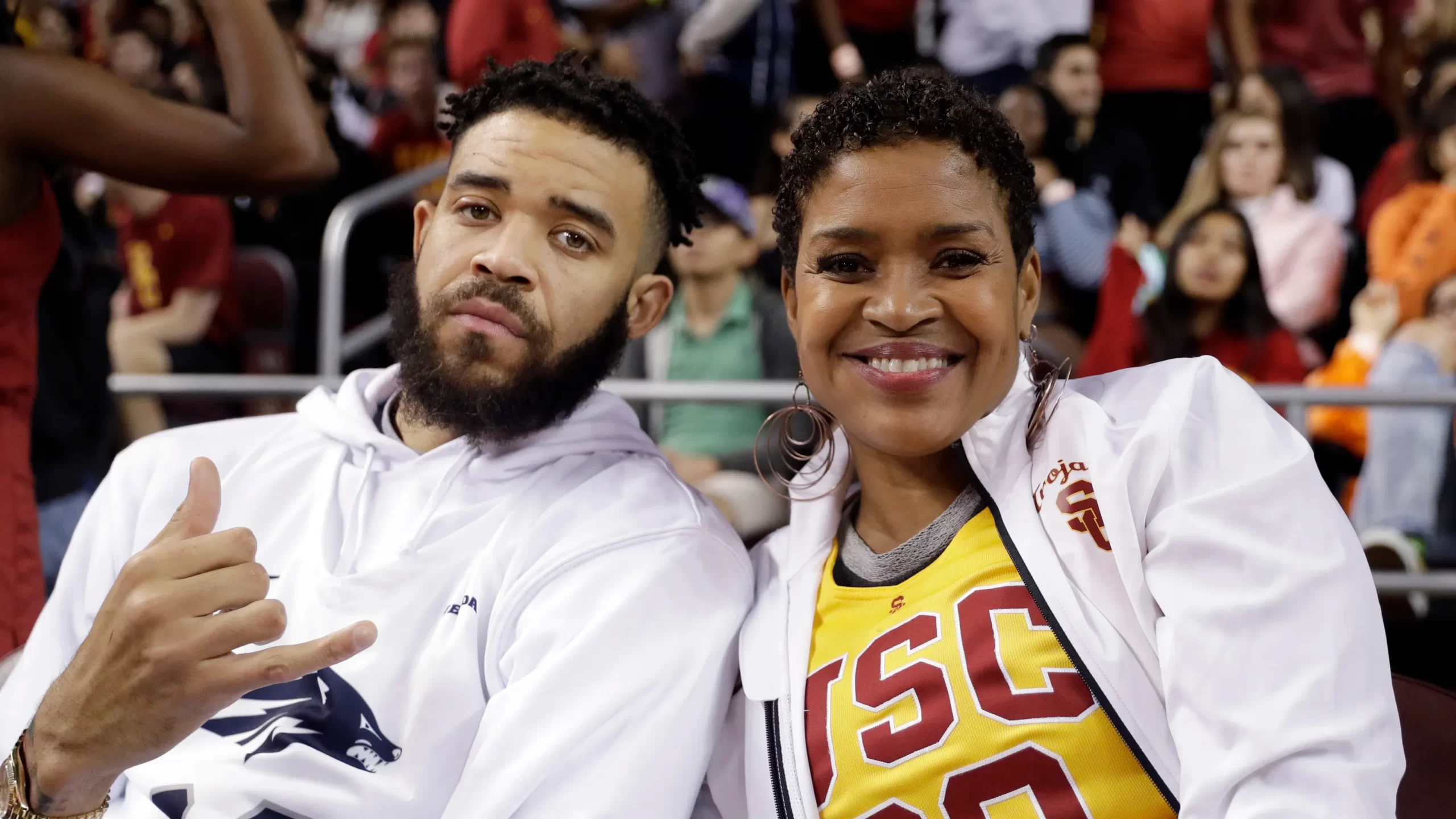 JaVale McGee Family: Pamela McGee & George Montgomery