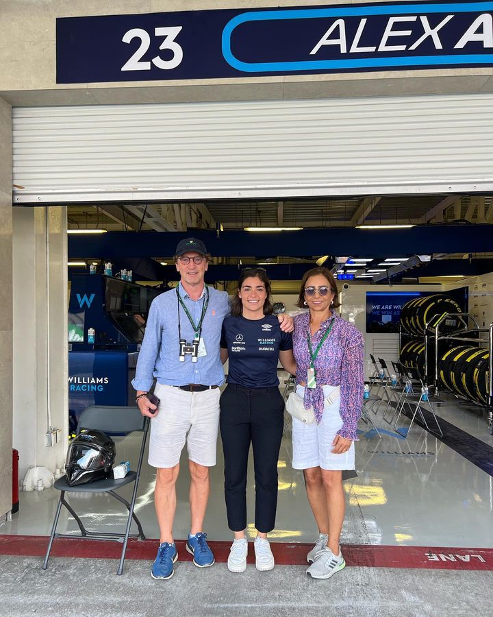 Jamie With Her Parents