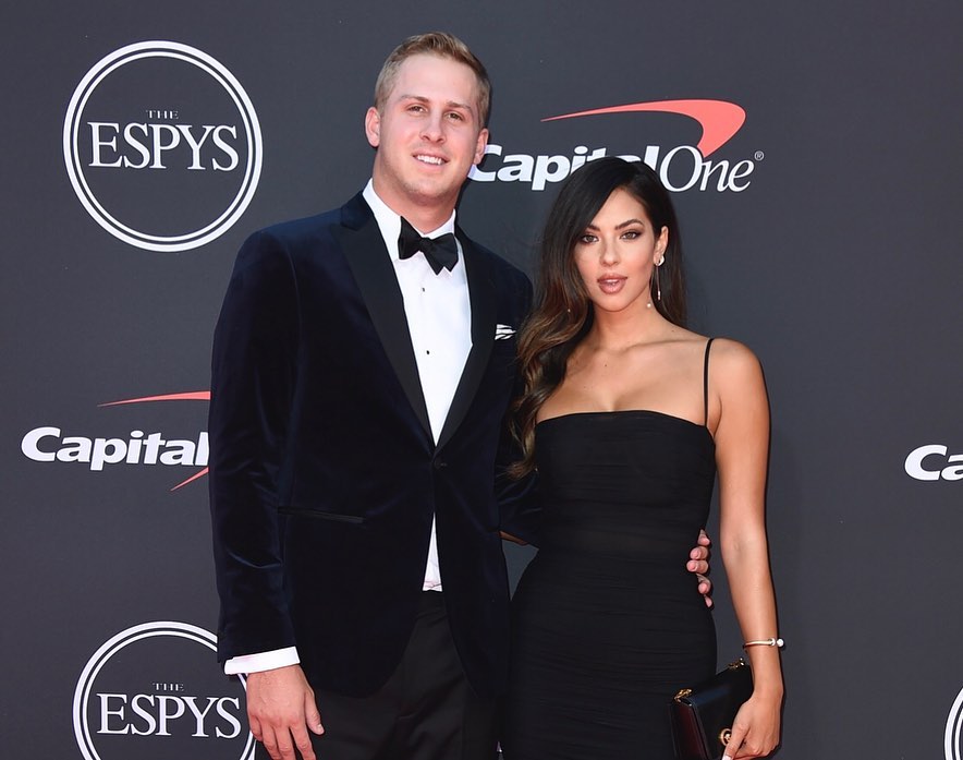 Jared Goff With His Soon-To-Be Wife Christen Harper