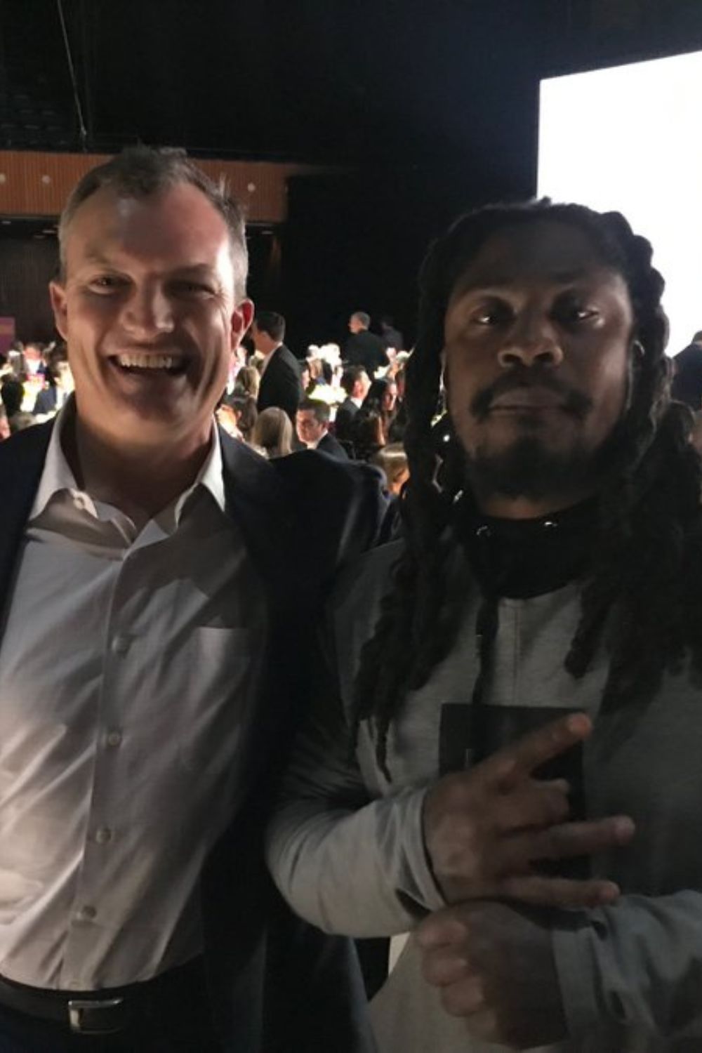 John Lynch And Marshawn Lynch At A Charity Event In 2018