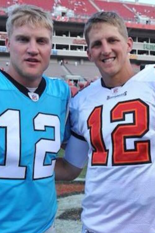 Josh McCown With His Brother Luke McCown