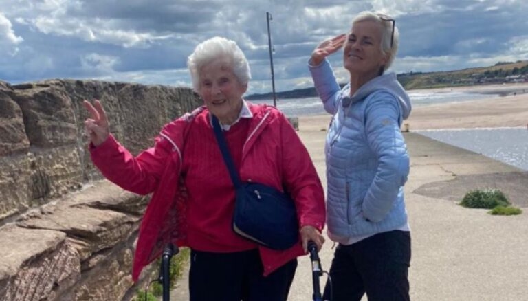 Judy Murray And Her Mother, Eileen Shirley