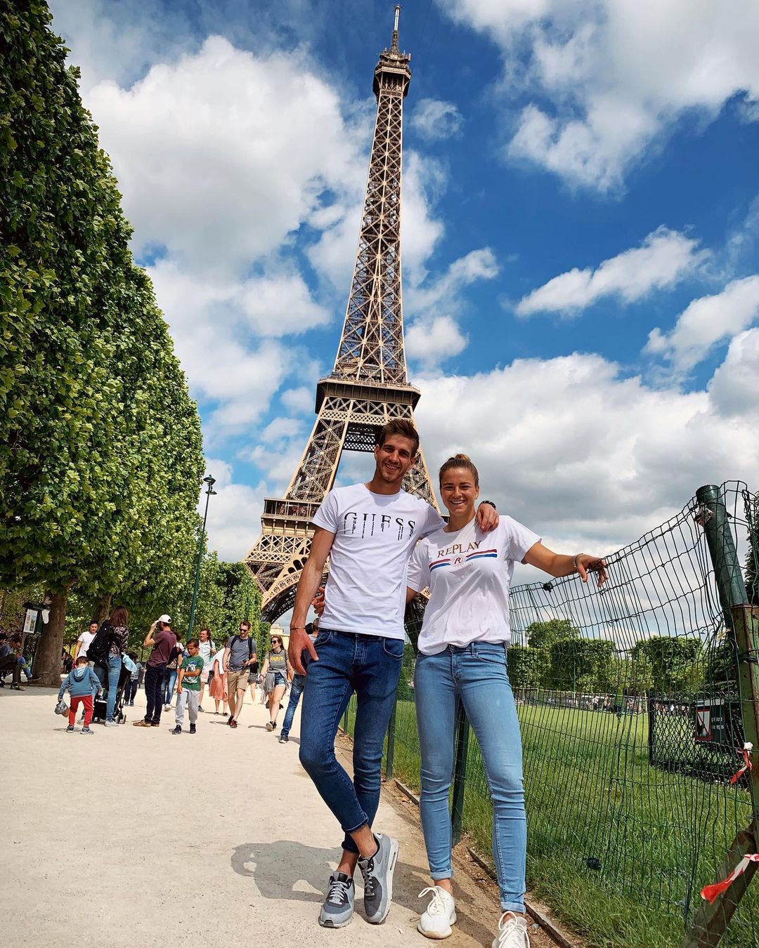 Karolina Muchova With Her Brother Filip Mucha