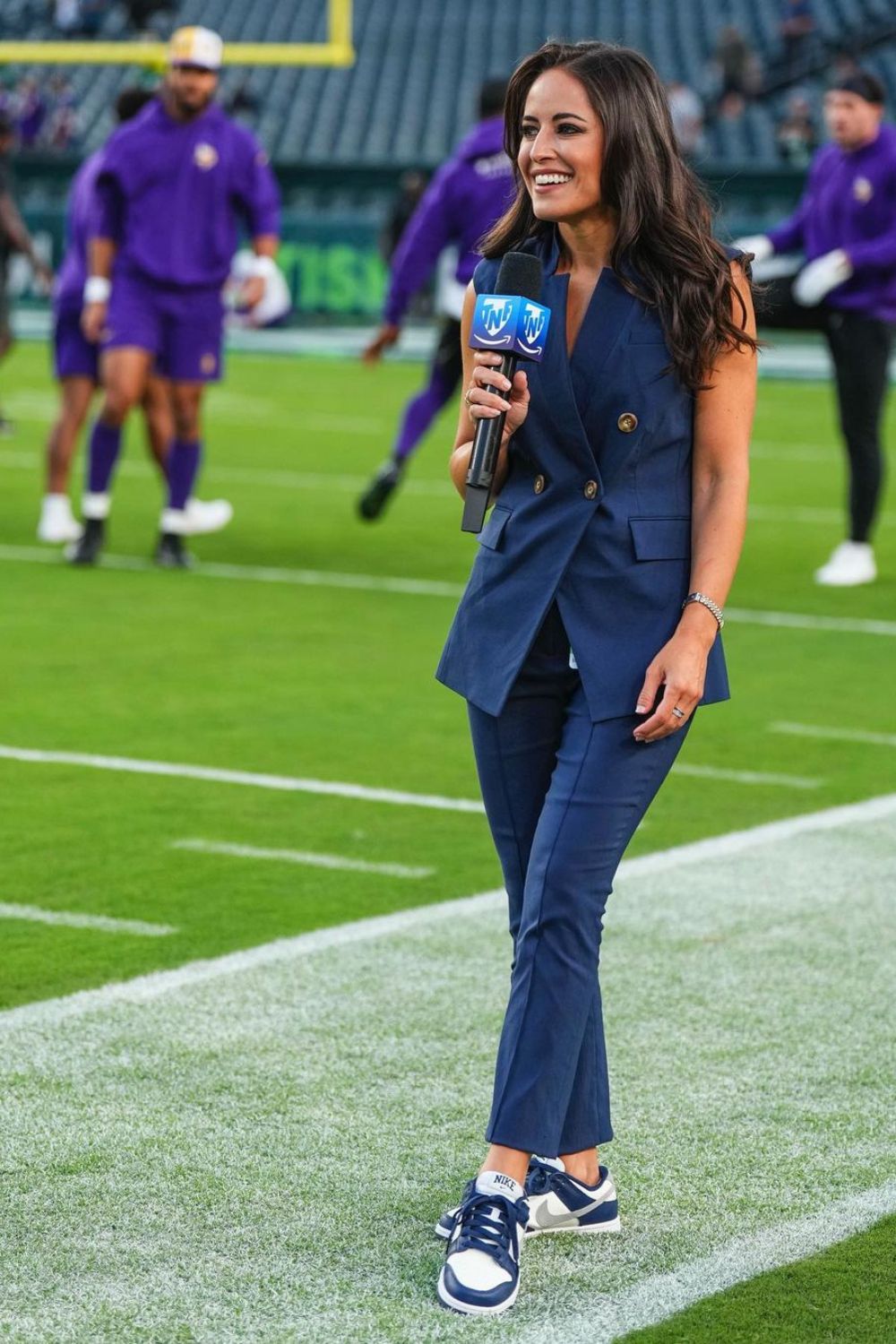 Kaylee Hartung Reporting For NFL on Prime Video