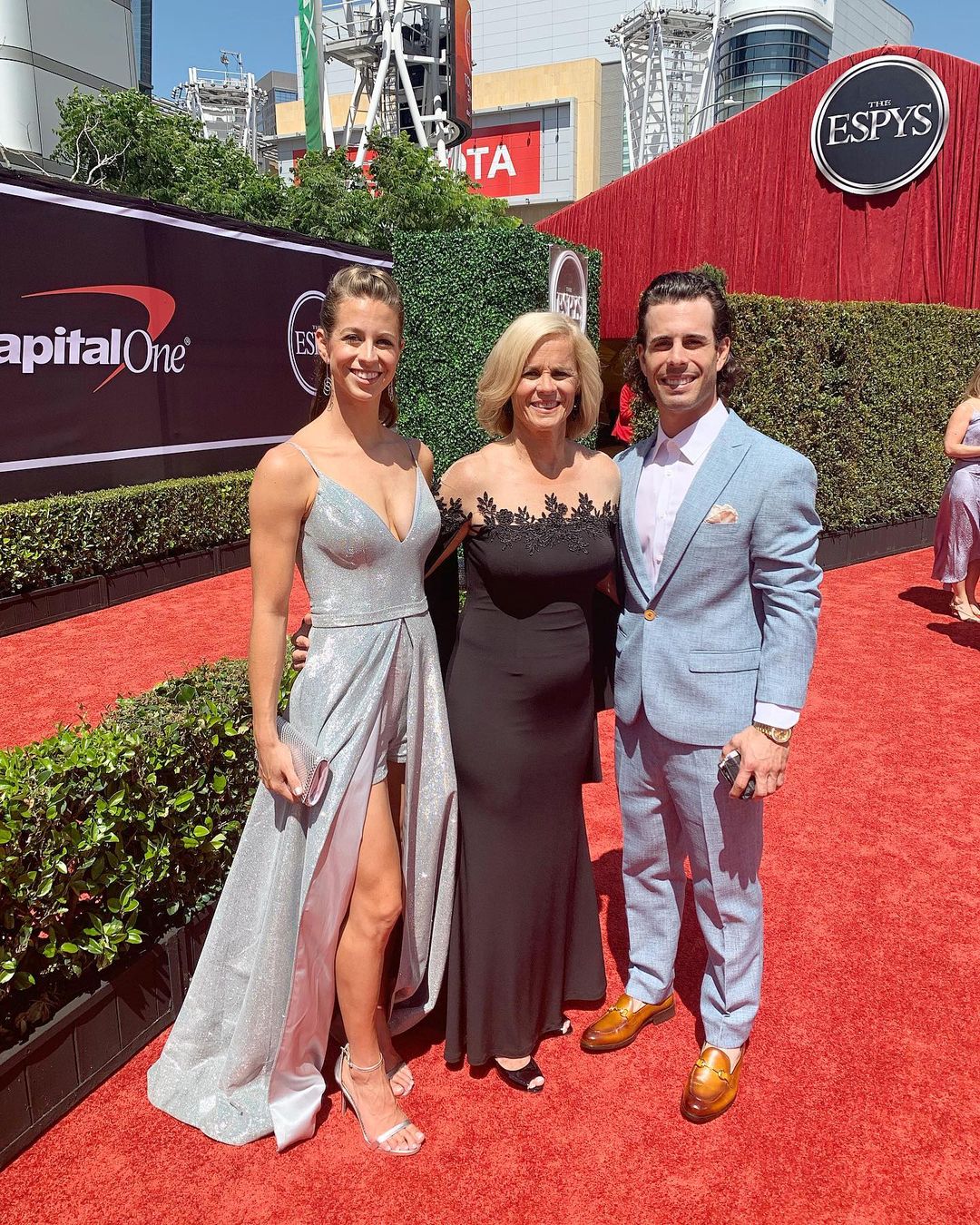 Kim Mulkey With Her Son Kramer & Daughter Makenzie