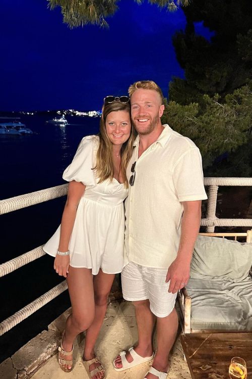 Kyle Steyn And His Wife Alice Fowlds