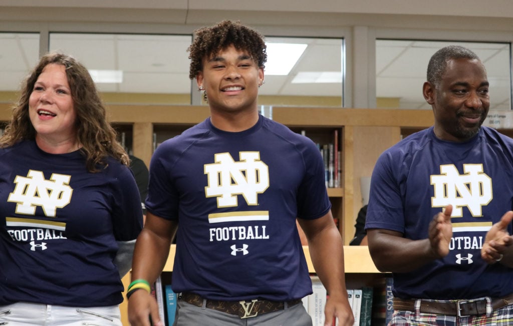 Kyren Williams With His Parents 