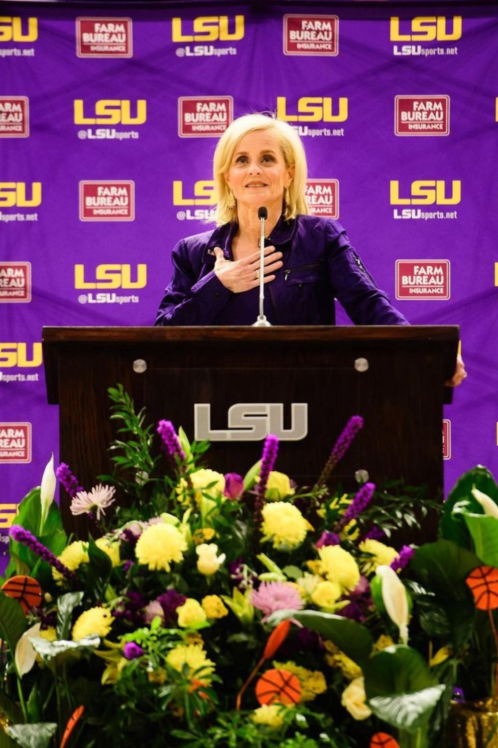 LSU Head Coach Kim Mulkey