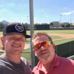 Logan Webb With His Father Erik