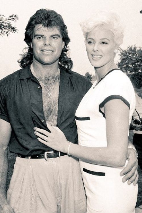 Mark Gastineau With His Former Fiancee Brigitte Nielsen