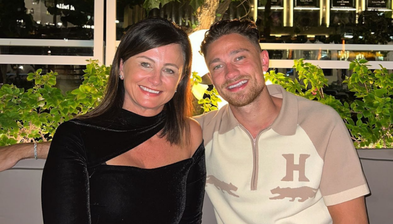 Matty Cash With His Mother Barbara Tomaszewski