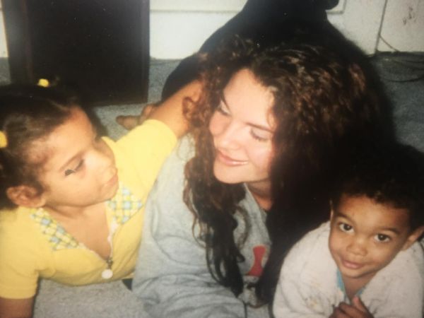 Minkah Fitzpatrick With His Mother And Older Sister