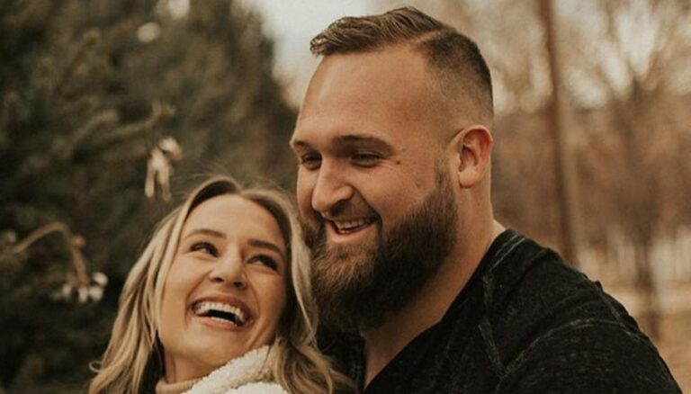 NFL Offensive Lineman Dalton Risner With His Tiktok Star Wife Whitney Risner