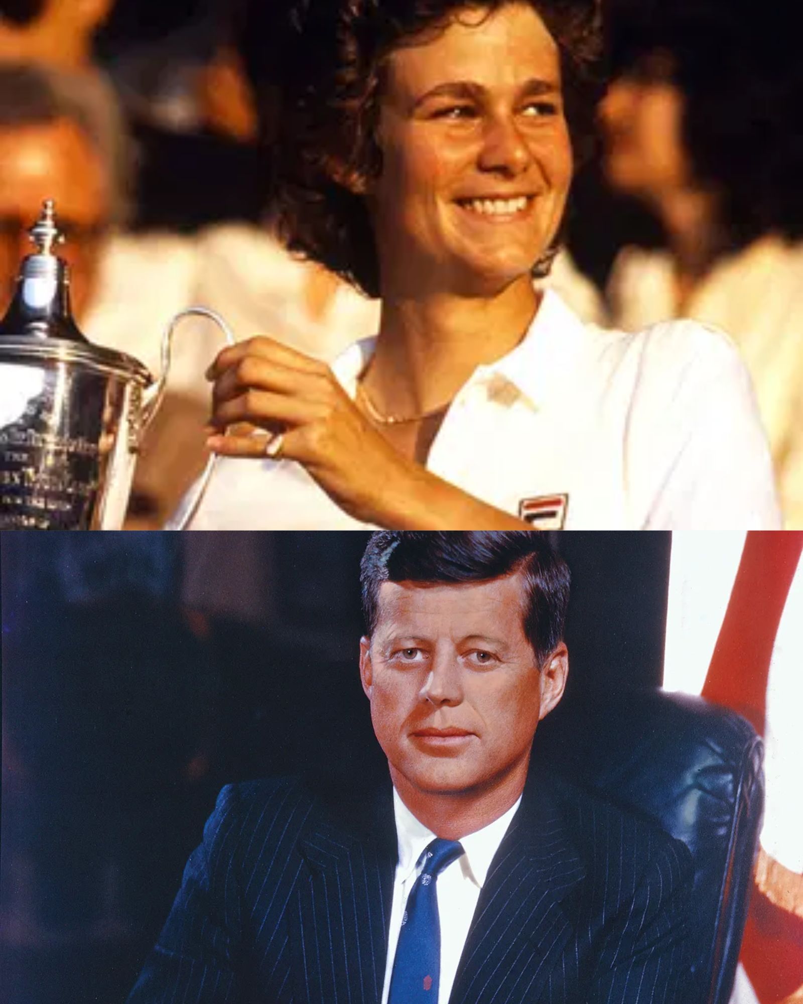 Pam Shriver Is Niece Of President John F. Kennedy