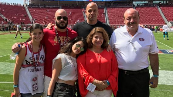 Robert Saleh With His Family