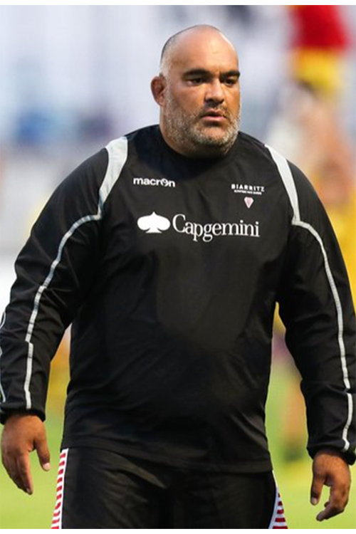 Simon Raiwalui, the fiji head coach