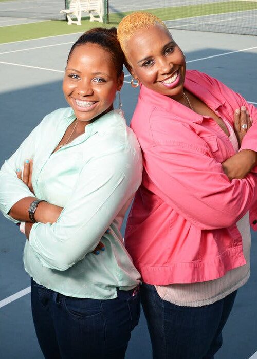 Taylor Townsend With Her Mother Sheila