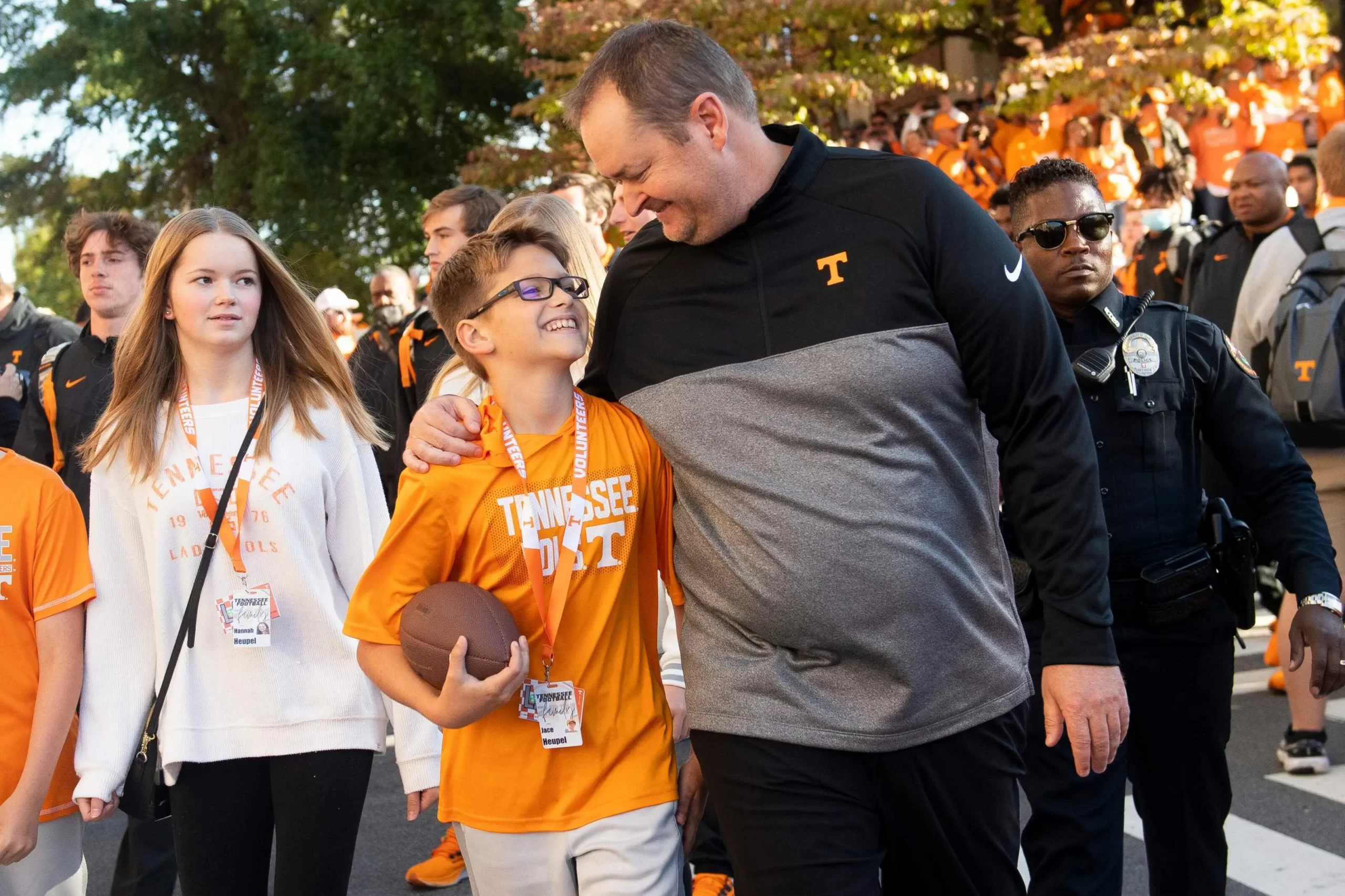 Josh Heupel Kids Jace & Hannah Heupel & Wife Dawn