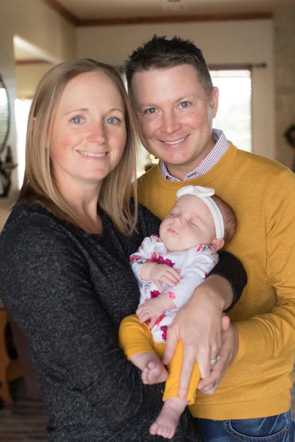 The Professional LPGA Golfer, Stacy Lewis, With Her Better Half And Daughter