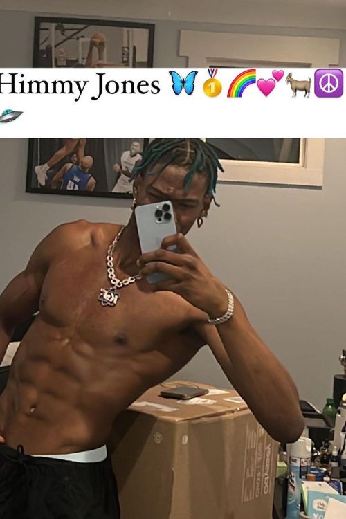 The Rainbow Emojis In Kai Jones' Pictures Have Led Fans To Believe That He Is Gay