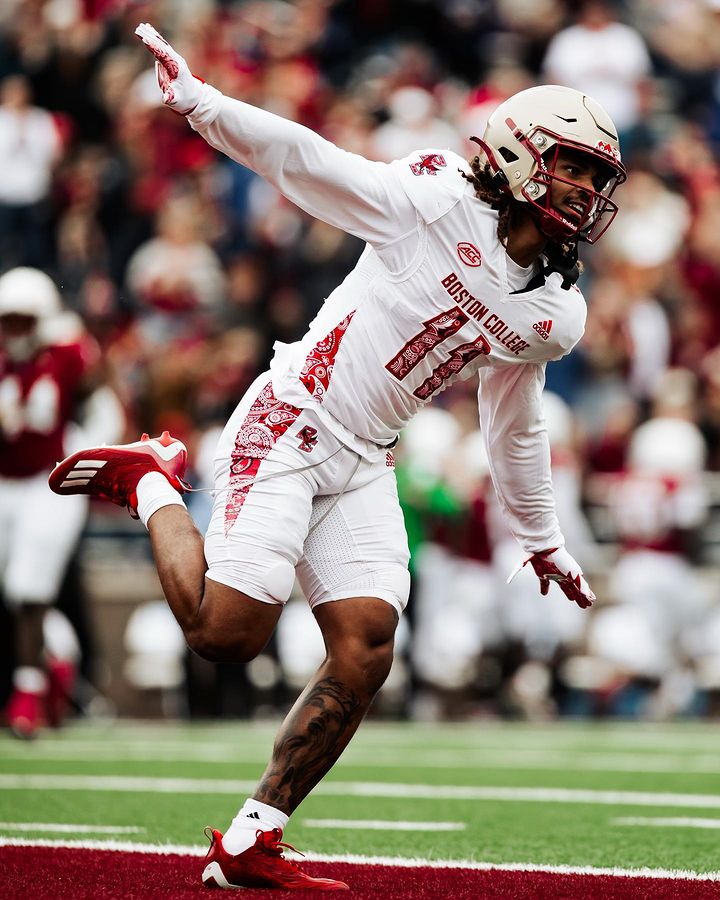 Thomas In Action For The Boston College