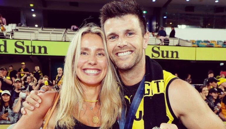 Trent Cotchin And His Wife Brooke Cotchin