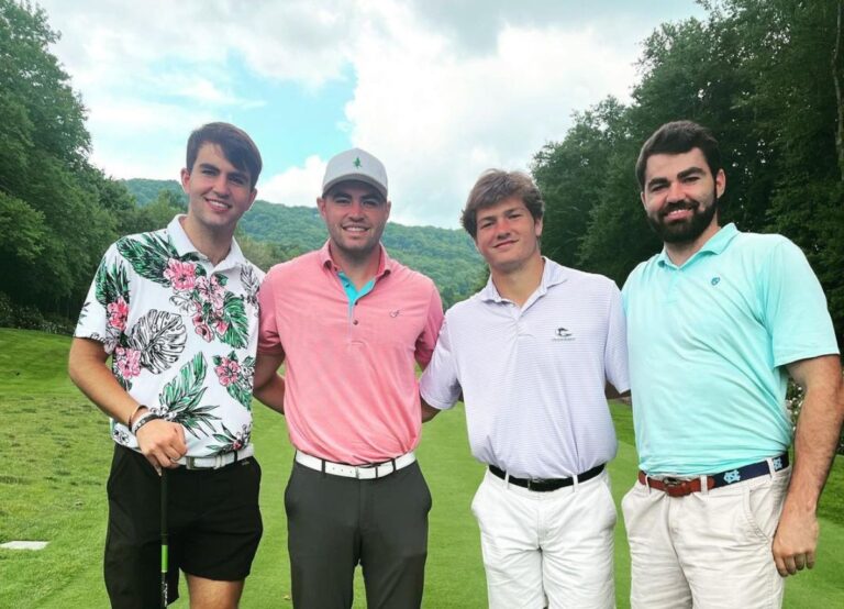 Drake Maye With His Brothers