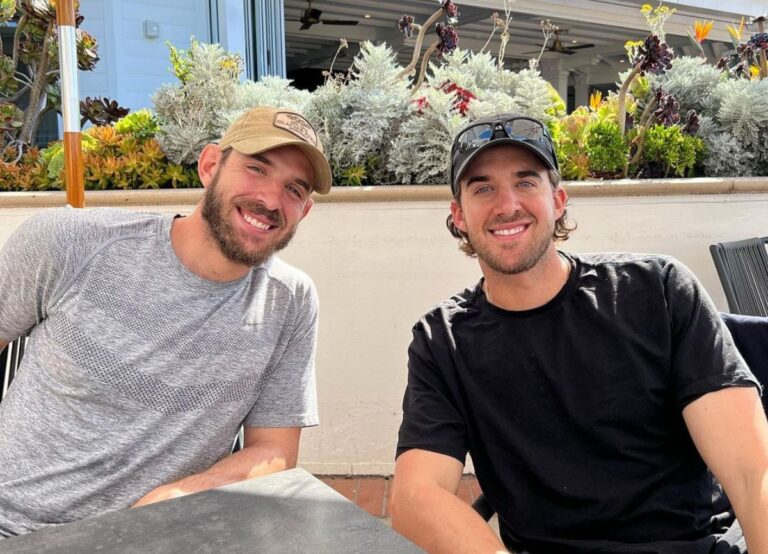 Aaron Nola With His Brother Austin