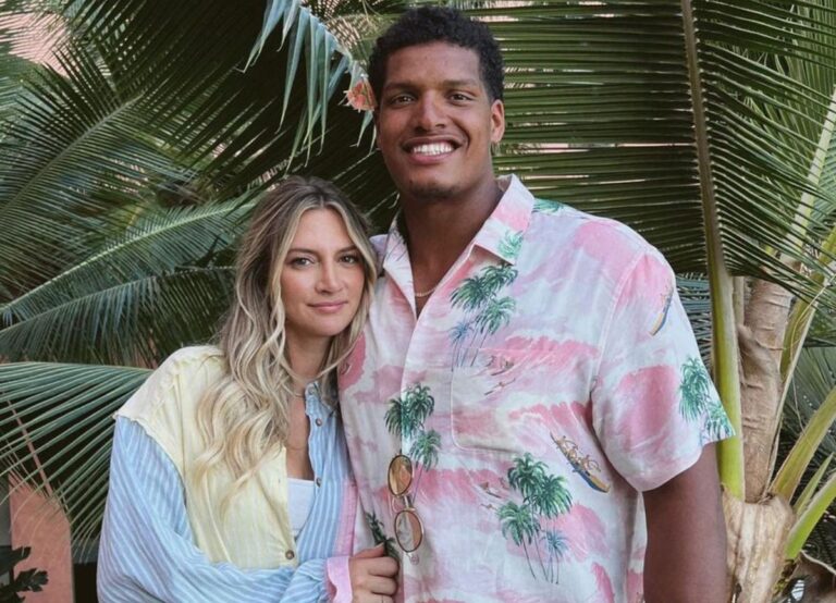 Isaac Rochell With His Wife Allison Rochell