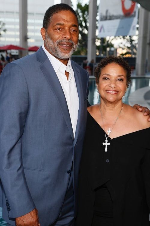 Norm Nixon With Wife Debbie 