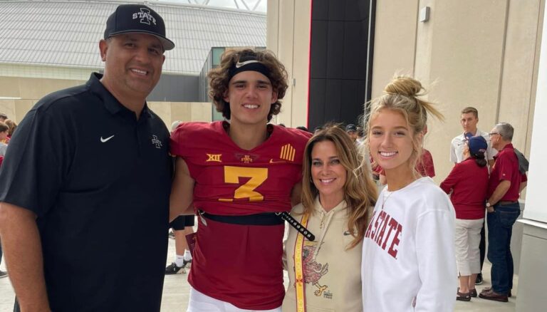 Rocco With His Family