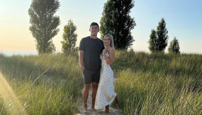 Tyler With His Girlfriend