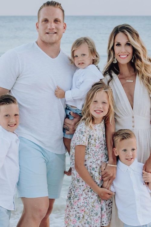 AJ Hawk Wife And Kids